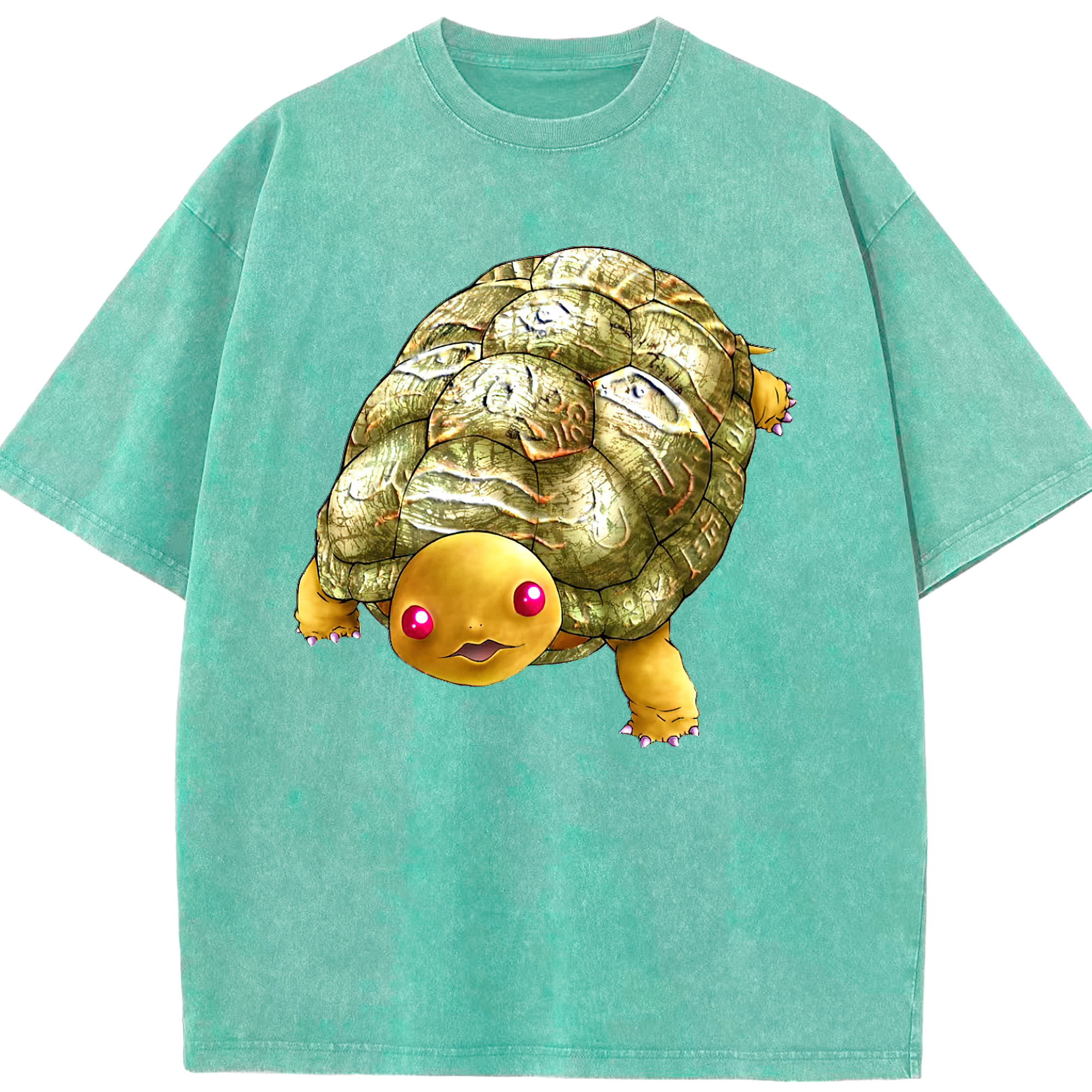 （画像用） 遊☆戯☆王 Yu-Gi-Oh! 綿100% ヴィンテージ風 半袖Tシャツ（フロントプリント）